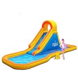 Blast Zone Spray N Splash 2 Inflatable Water Park with Blower